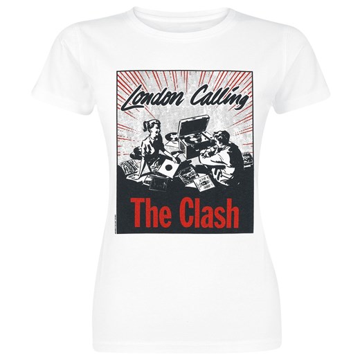 The Clash - London calling - Koszulki - biały  The Clash M EMP
