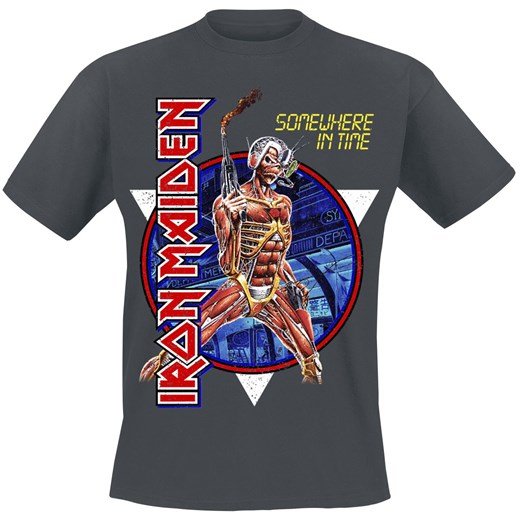 Iron Maiden t-shirt męski w stylu młodzieżowym z krótkim rękawem 
