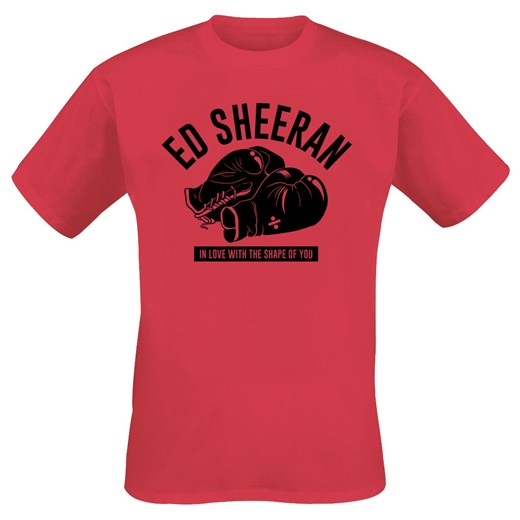 Sheeran, Ed - Boxing Gloves - Koszulki - czerwony  Sheeran, Ed XXL EMP