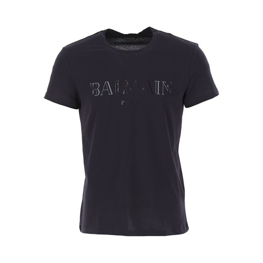 Balmain Koszulka dla Mężczyzn, czarny, Bawełna, 2019, L M S XL XS XXL  Balmain S RAFFAELLO NETWORK