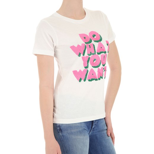 P.A.R.O.S.H. Koszulka dla Kobiet, biały, Bawełna, 2019, 38 40 M  P.A.R.O.S.H. 38 RAFFAELLO NETWORK