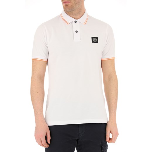 Stone Island Koszulka Polo dla Mężczyzn, biały, Bawełna, 2019, L M S XL  Stone Island M RAFFAELLO NETWORK