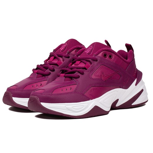Nike buty sportowe damskie sneakersy różowe sznurowane bez wzorów płaskie 