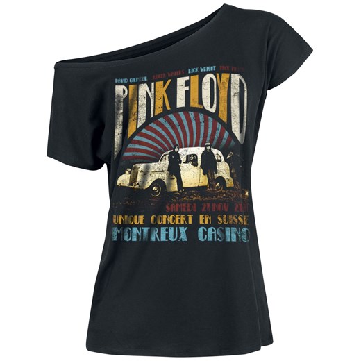 Pink Floyd - Montreux Casino - T-Shirt - Kobiety - czarny