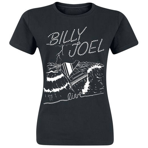 T-shirt męski Billy Joel w stylu młodzieżowym z krótkim rękawem 