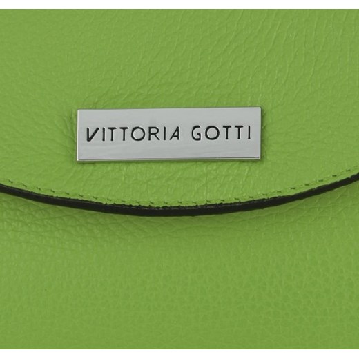 Vittoria Gotti listonoszka elegancka ze skóry bez dodatków 