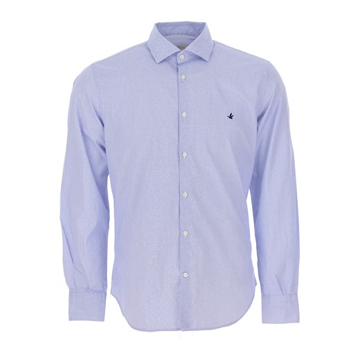 Brooksfield Koszula dla Mężczyzn, jasny niebieski, Bawełna, 2019, 40 41 42 Brooksfield  41 RAFFAELLO NETWORK