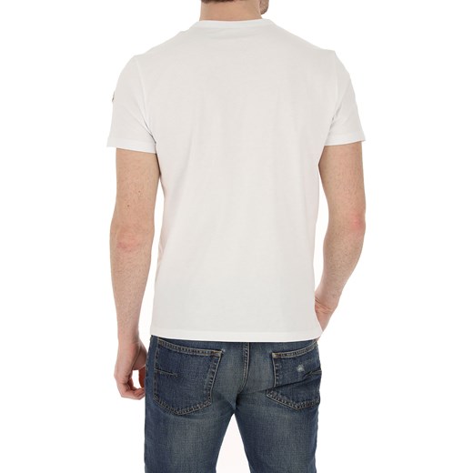 Moncler Koszulka dla Mężczyzn, biały, Bawełna, 2019, L M S XL Moncler  XL RAFFAELLO NETWORK