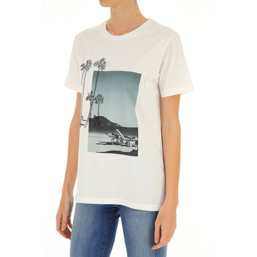 Paul Smith Koszulka dla Kobiet Na Wyprzedaży, biały, Bawełna, 2019, 44 M