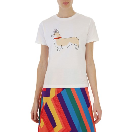 Paul Smith Koszulka dla Kobiet Na Wyprzedaży, biały, Bawełna, 2019, 44 M