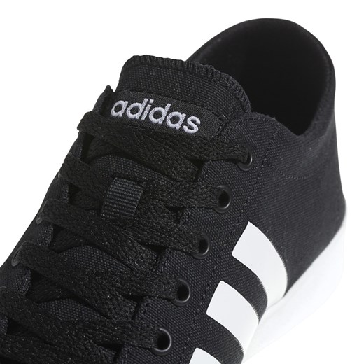 Czarne trampki męskie Adidas sznurowane sportowe 
