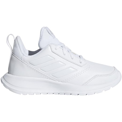 Buty sportowe dziecięce Adidas wiązane wiosenne białe z tworzywa sztucznego 