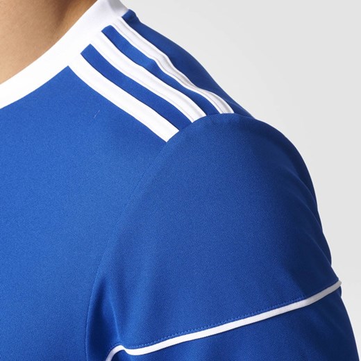 Niebieska koszulka sportowa Adidas Teamwear 