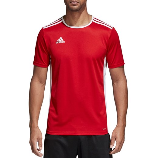 Koszulka adidas Entrada 18 czerwona CF1038 Adidas Teamwear  2XL SWEAT