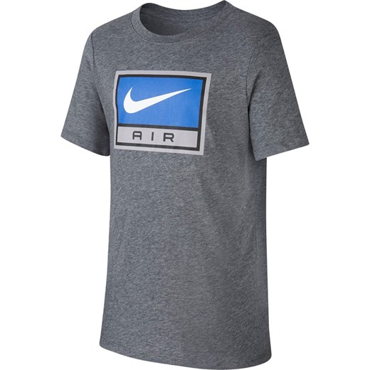 T-shirt chłopięce Nike szary 