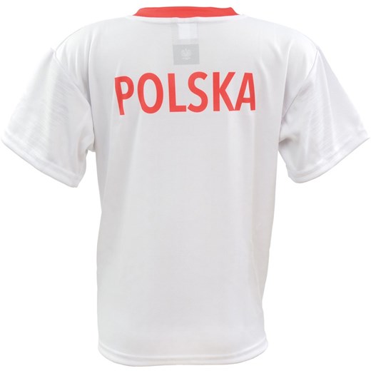 Koszulka dziecięca Replika Polska Mundial 2018 JR biała   134 SWEAT