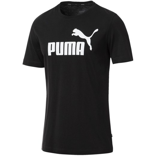 Koszulka męska Puma ESS Logo Tee czarna 851740 01 Puma  M SWEAT