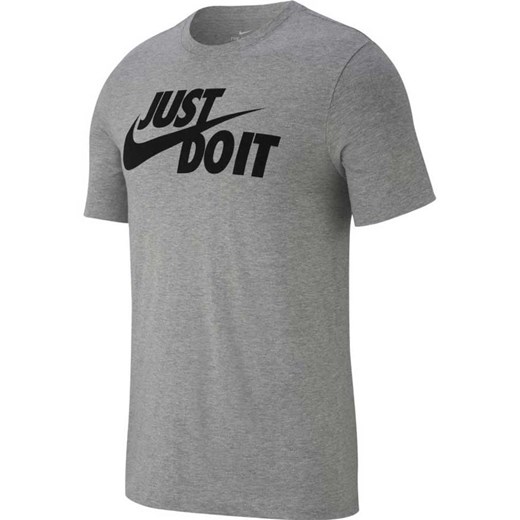 Koszulka męska Nike Tee Just do It Swoosh szara AR5006 063 Nike  XL SWEAT