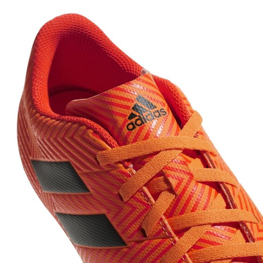 Buty sportowe męskie Adidas nemeziz pomarańczowe wiosenne wiązane 