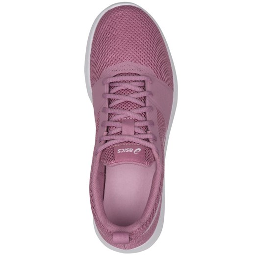 Buty sportowe damskie Asics do biegania różowe bez wzorów1 sznurowane płaskie 