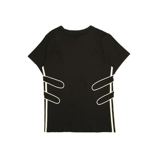 T-shirt chłopięce czarny Adidas Originals z krótkim rękawem 