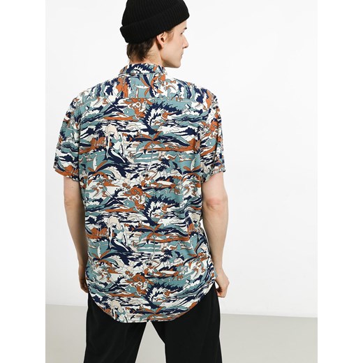 Koszula męska Quiksilver w abstrakcyjnym wzorze 