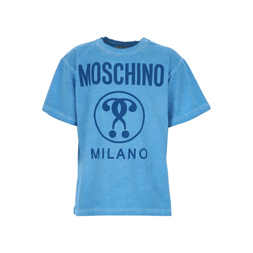 T-shirt chłopięce Moschino bawełniany 