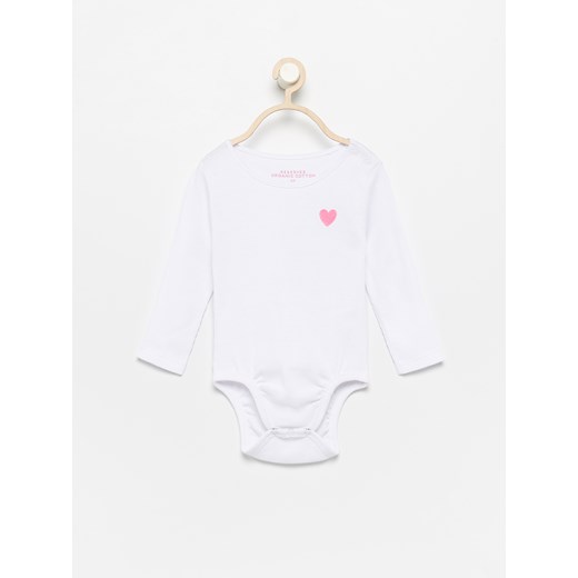 Odzież dla niemowląt Reserved biała z bawełny 