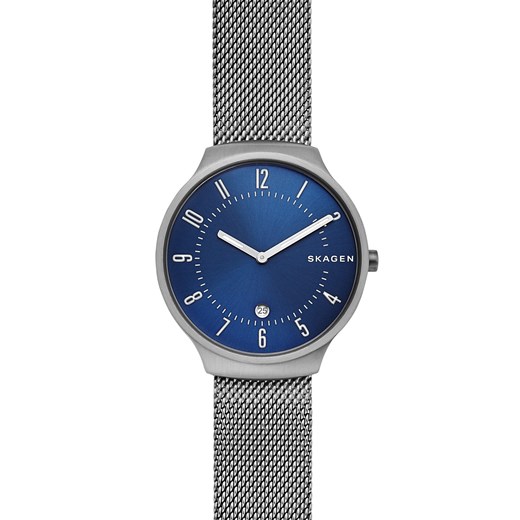 Zegarek srebrny Skagen analogowy 