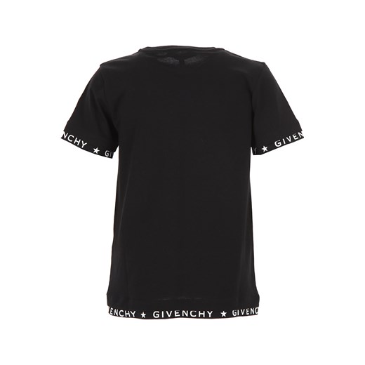 T-shirt chłopięce czarny Givenchy 