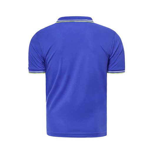 T-shirt męski Risardi niebieski 