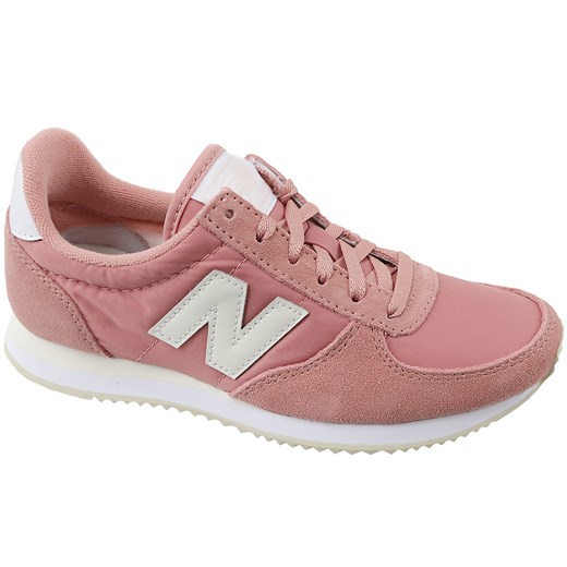 Buty sportowe damskie New Balance sneakersy młodzieżowe różowe skórzane 