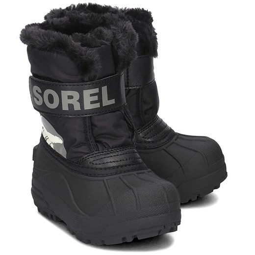 Buty zimowe dziecięce Sorel na rzepy 