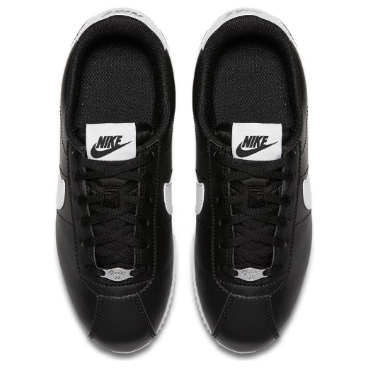 Buty sportowe dziecięce Nike czarne gładkie wiązane 