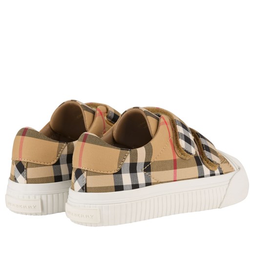 Adidasy Burberry Children Boys Belside Checked Trainers