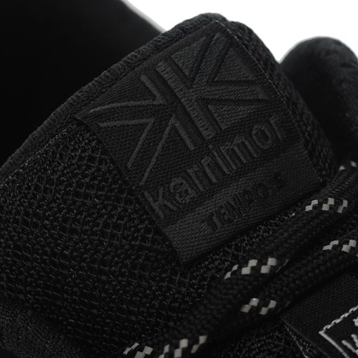 Buty sportowe damskie Karrimor dla biegaczy czarne wiązane na wiosnę płaskie 