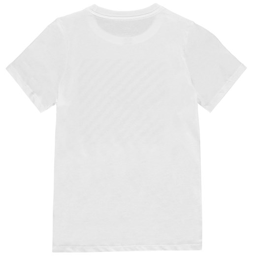 T-shirt chłopięce Nike biały z krótkimi rękawami na wiosnę 