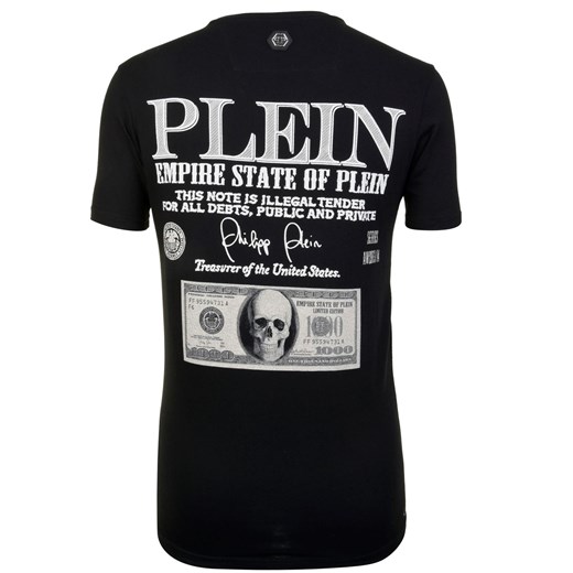 T-shirt męski Philipp Plein z krótkimi rękawami 