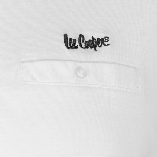 T-shirt męski Lee Cooper gładki na wiosnę z krótkim rękawem 