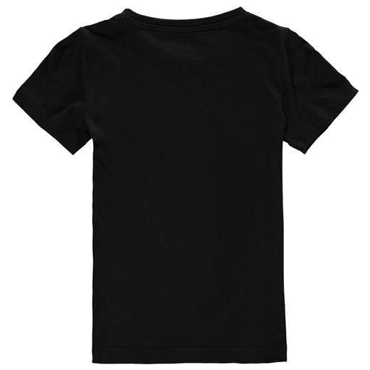 T-shirt chłopięce czarny Puma z krótkim rękawem 