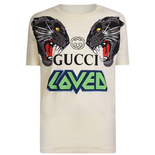 T-shirt męski Gucci z krótkim rękawem 