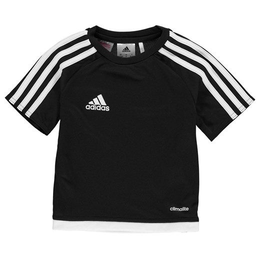 Koszulka z krótkim rekawem adidas 3 Stripe Estro Tee Shirt Infants
