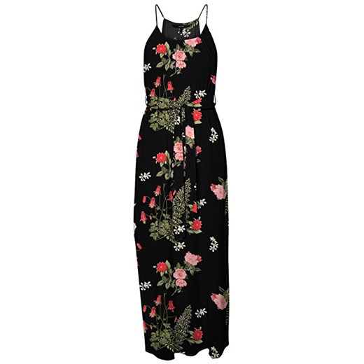 Vero Moda Sukienka dla kobiet Simply Easy Slit Maxi Dress Black (rozmiar XS), BEZPŁATNY ODBIÓR: WROCŁAW!