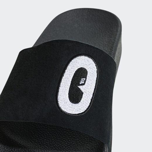 Klapki damskie Adidas Originals w abstrakcyjnym wzorze casual na platformie 