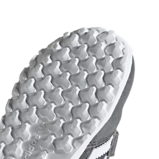 Buty sportowe dziecięce szare Adidas Originals na rzepy 