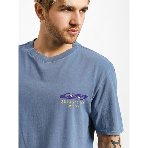 T-shirt męski niebieski Quiksilver 