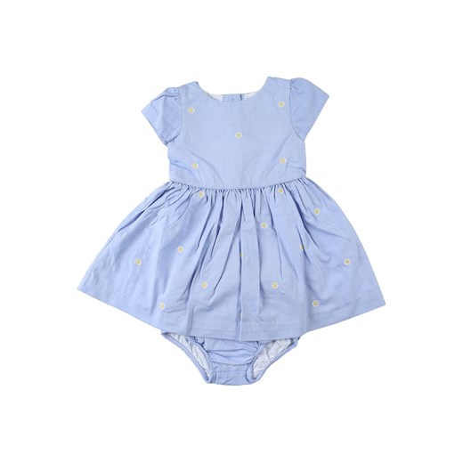 Odzież dla niemowląt Ralph Lauren niebieska dla dziewczynki 