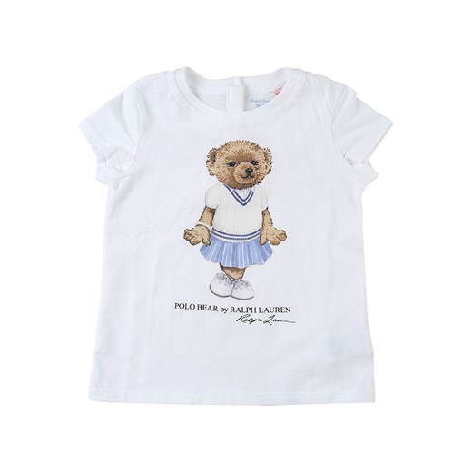 Odzież dla niemowląt biała Ralph Lauren w nadruki 