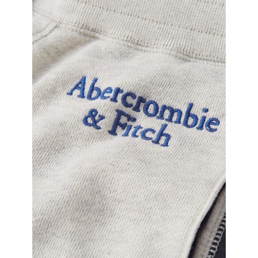 Spodenki męskie Abercrombie & Fitch z napisami z dresu 