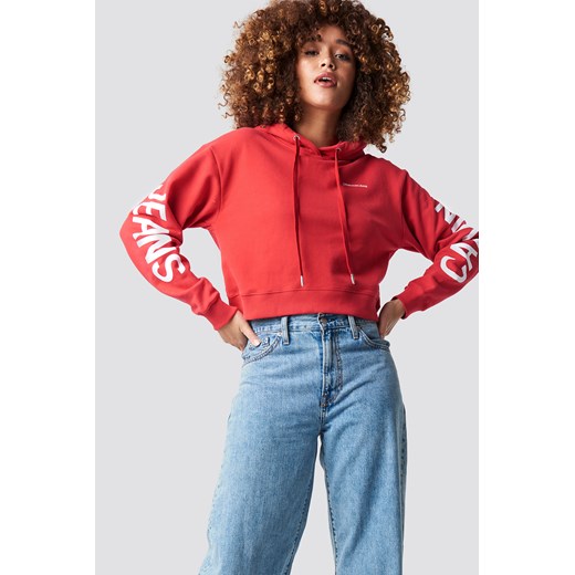 Bluza damska czerwona Calvin Klein 